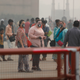 People have resorted to face masks if they’re going to step outside in New Delhi, India.